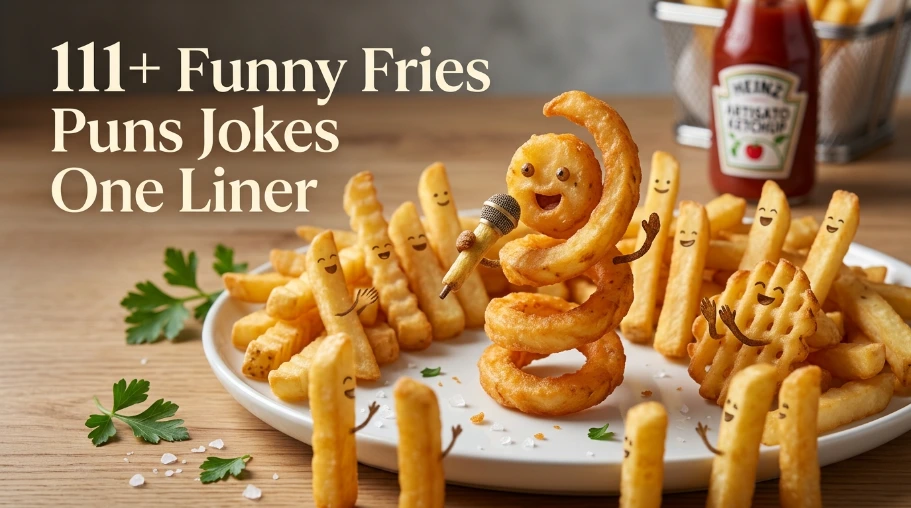 111+ Funny Fries Puns Jokes One Liner