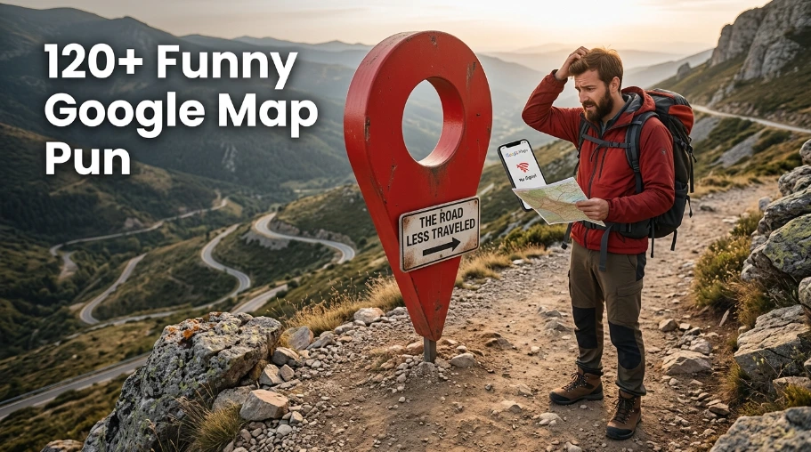 120+ Funny Google Map Pun120+ Funny Google Map Pun