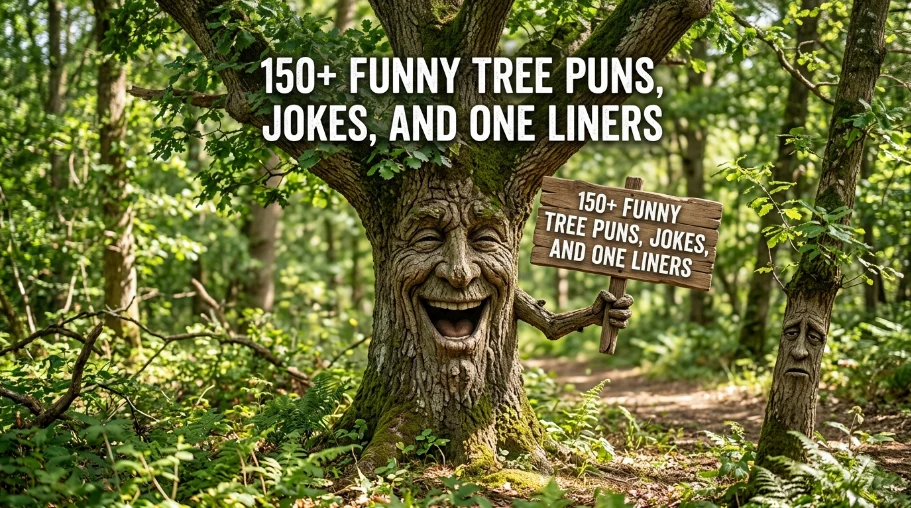 150+ Funny Tree Puns, Jokes, and One Liners
