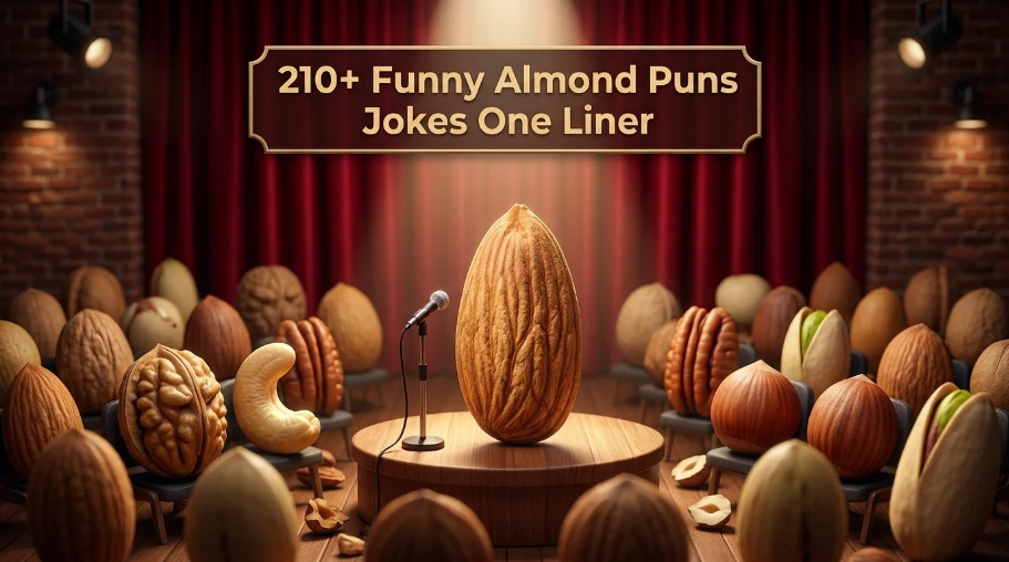 210+ Funny Almond Puns Jokes One Liner