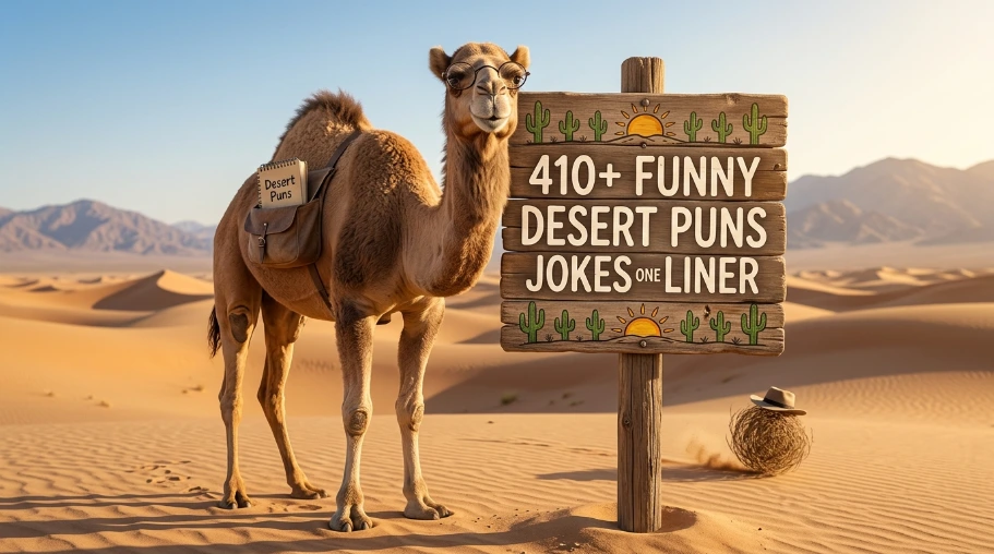 410+ Funny Desert Puns Jokes One Liner