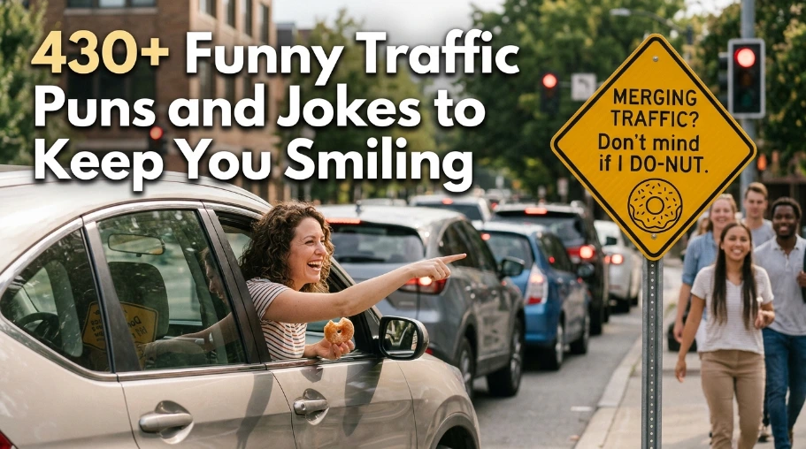 430+ Funny Traffic Puns and Jokes to Keep You Smiling