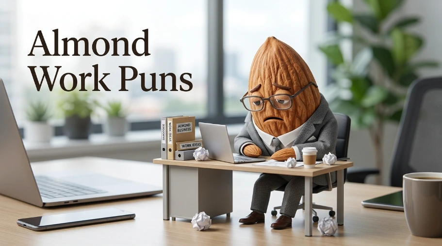 Almond Work Puns