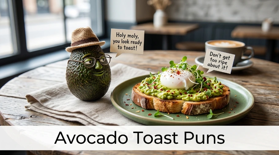 Avocado Toast Puns