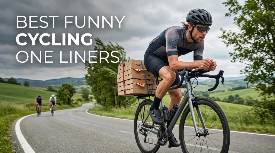 Best Funny Cycling One Liners