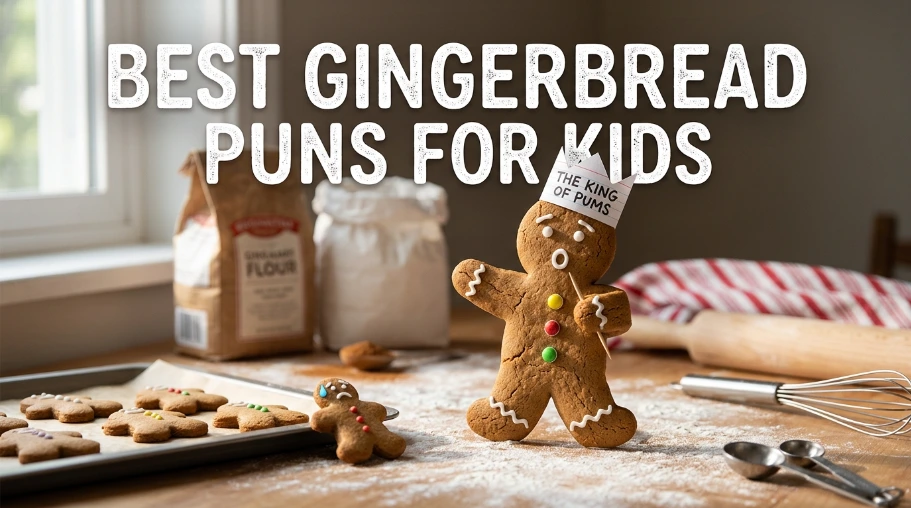 Best Gingerbread Puns for Kids