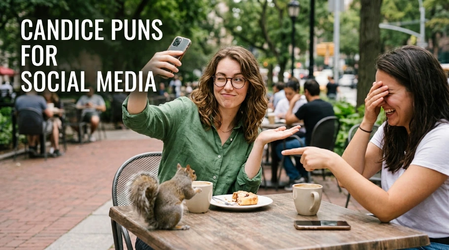 Candice Puns For Social Media