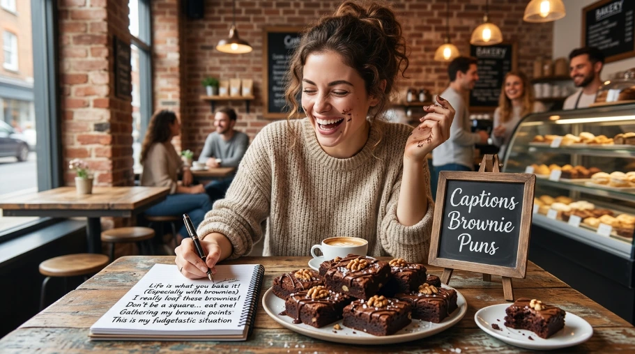 Captions Brownie Puns
