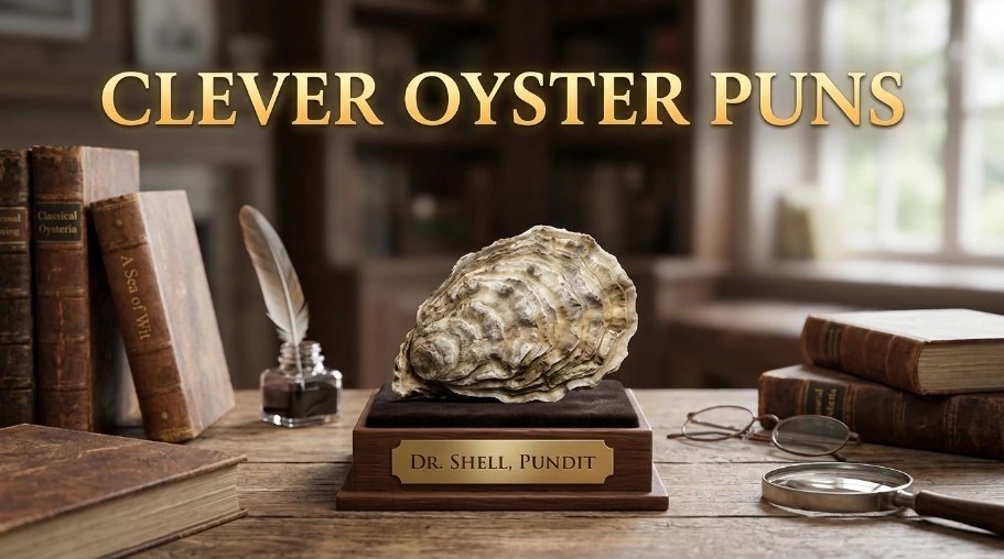 Clever Oyster Puns