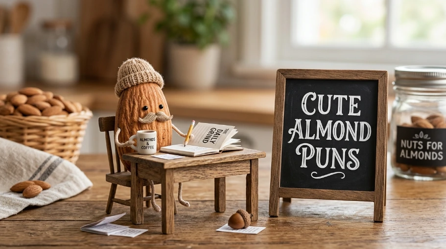 Cute Almond Puns