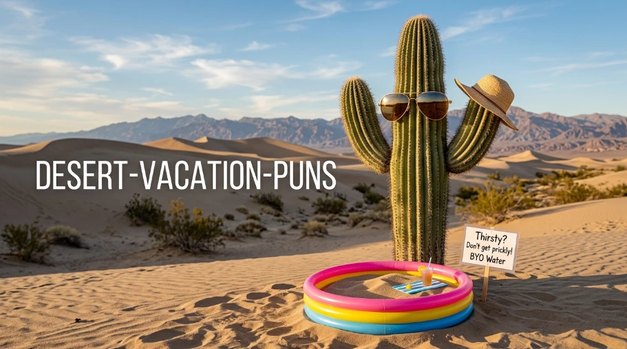 Desert Vacation Puns