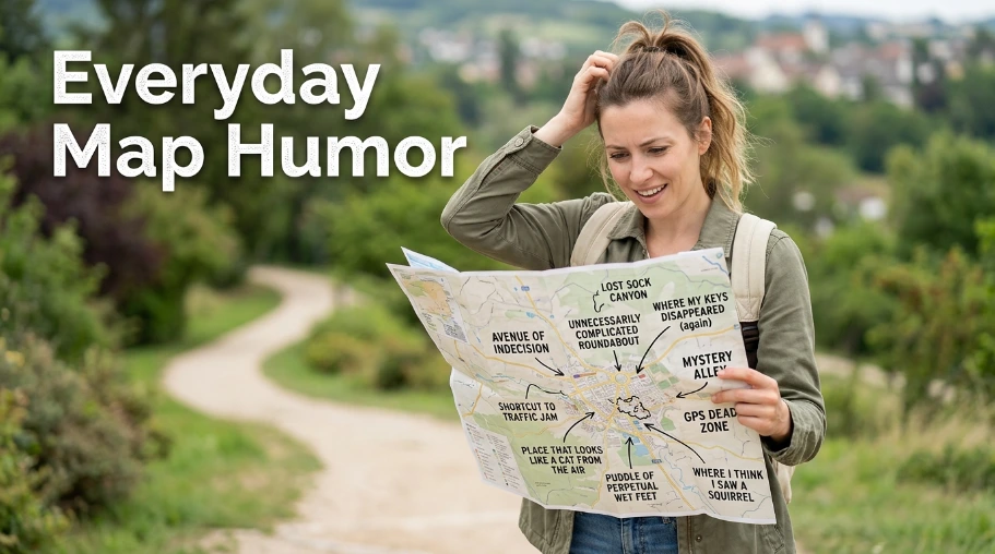 Everyday Map Humor