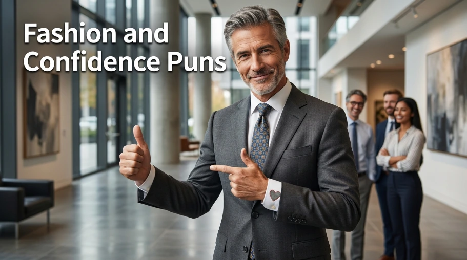 Fashion and Confidence Puns