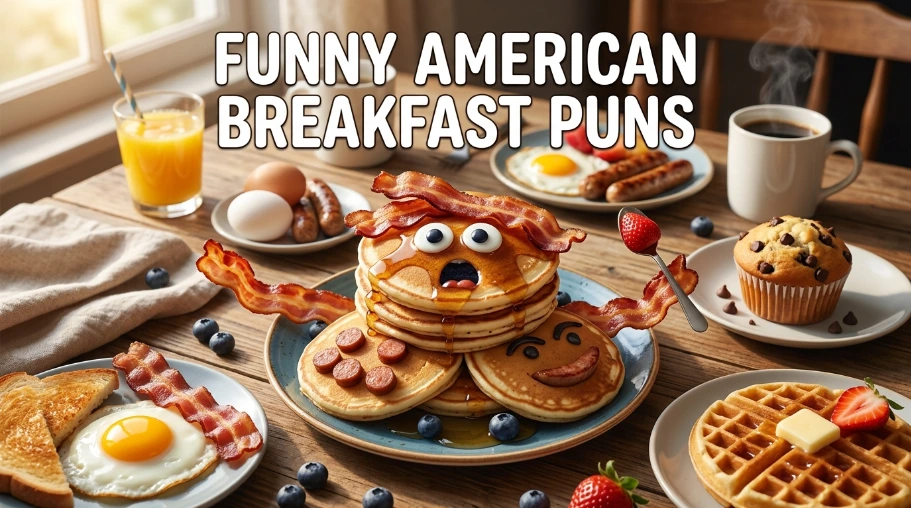 Funny American Breakfast Puns