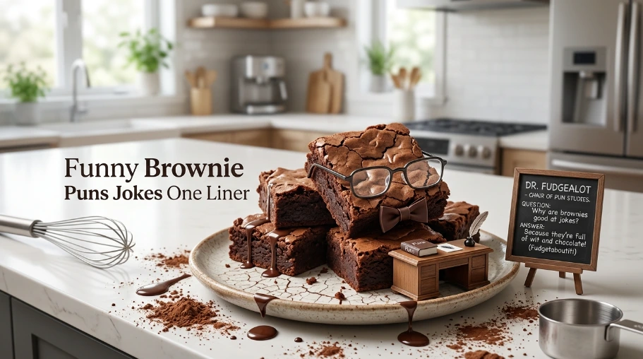 Funny Brownie Puns Jokes One Liner