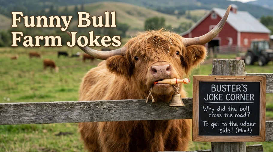 Funny Bull Farm Jokes