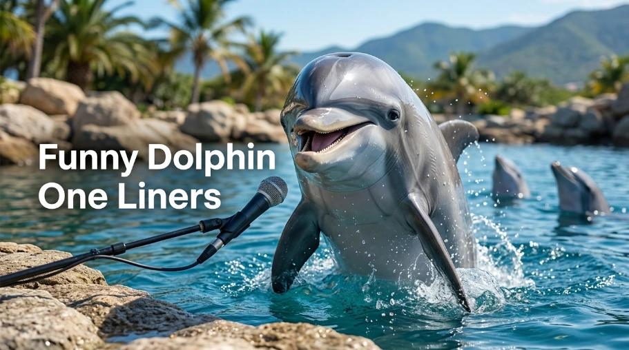 Funny Dolphin One Liners