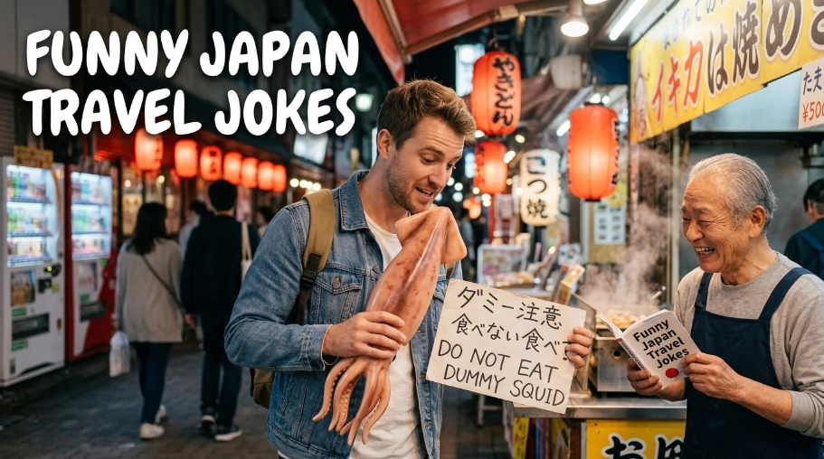 Funny Japan Travel Jokes