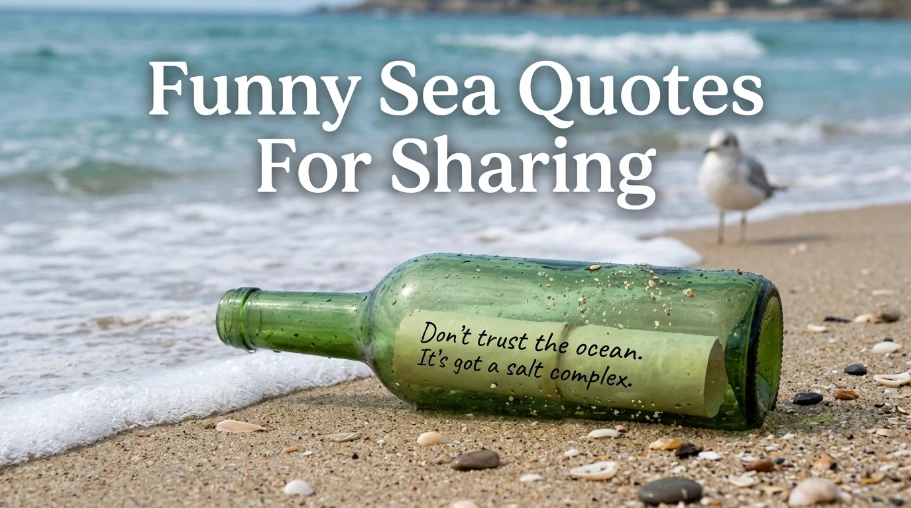 Funny Sea Quotes For Sharing