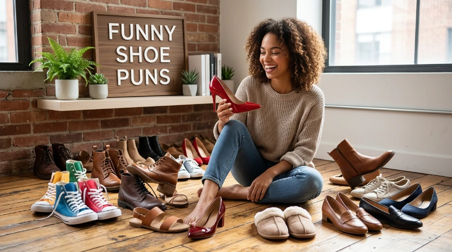 Funny Shoe Puns