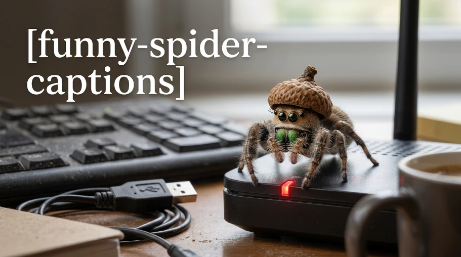 Funny Spider Captions