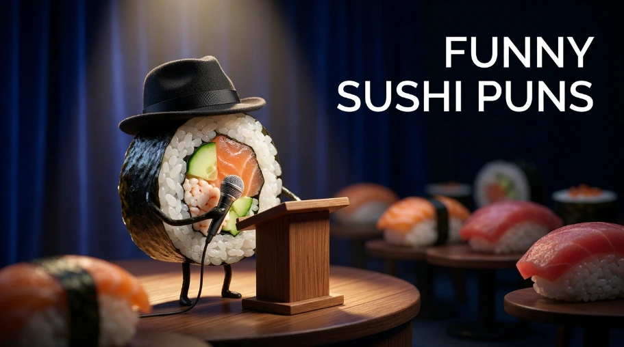 Funny Sushi Puns