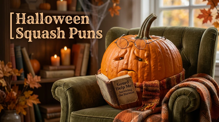 Halloween Squash Puns