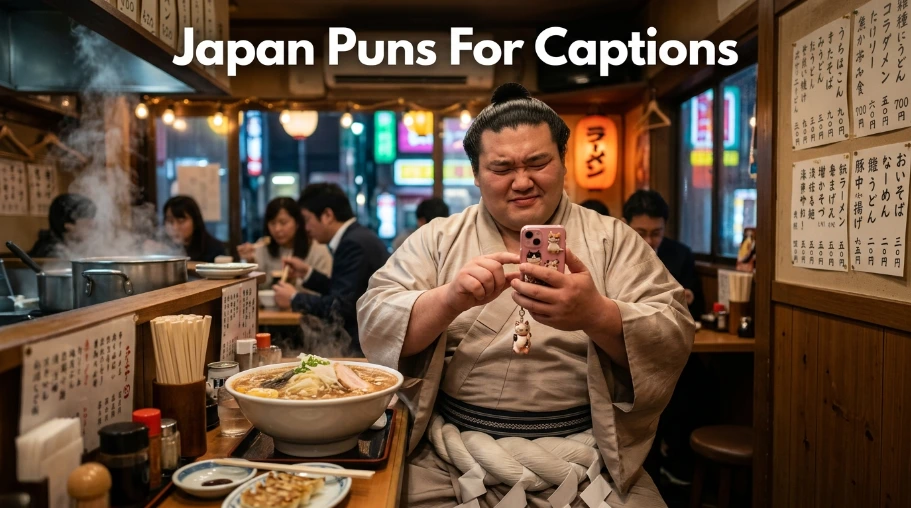 Japan Puns For Captions