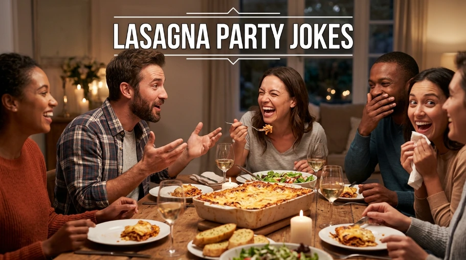 Lasagna Party Jokes