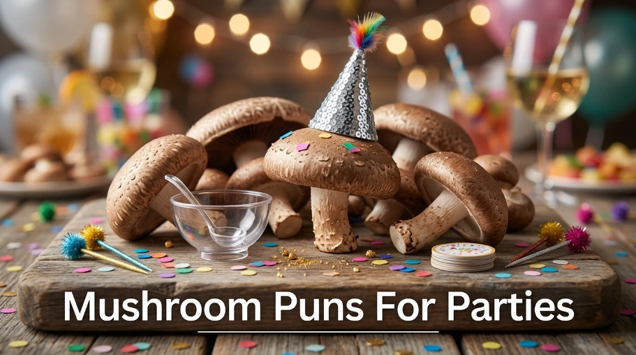 Mushroom Puns For Parties