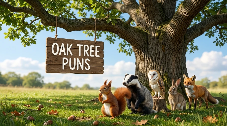 Oak Tree Puns