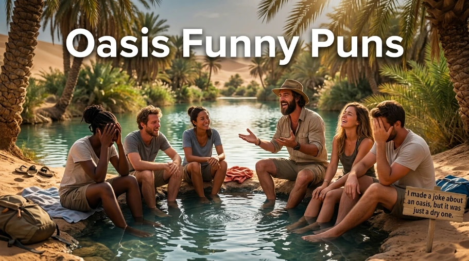 Oasis Funny Puns
