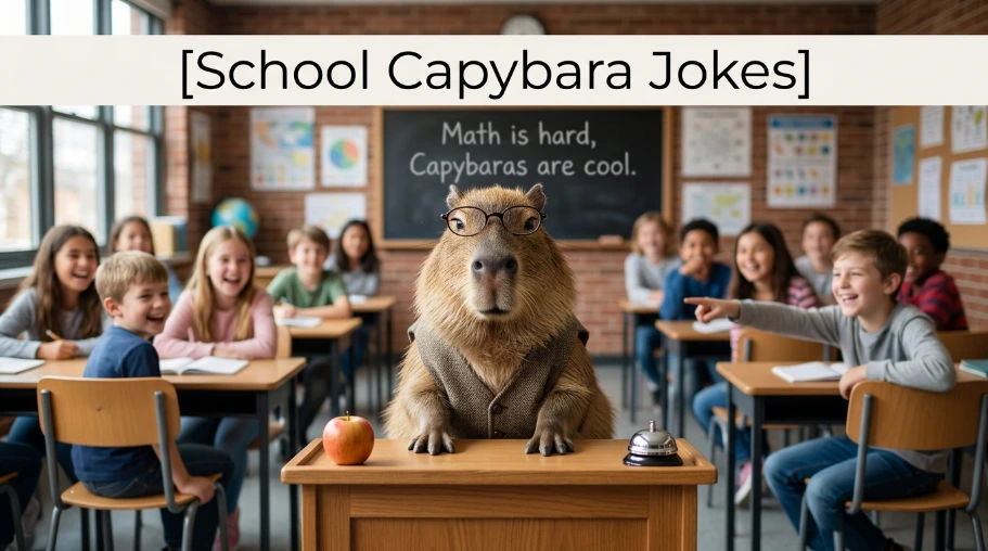 School Capybara Jokes