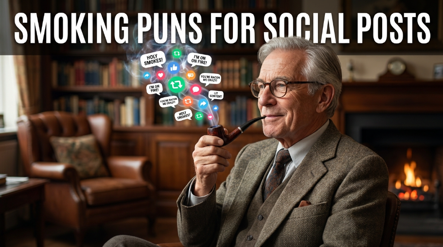 Smoking Puns for Social Posts
