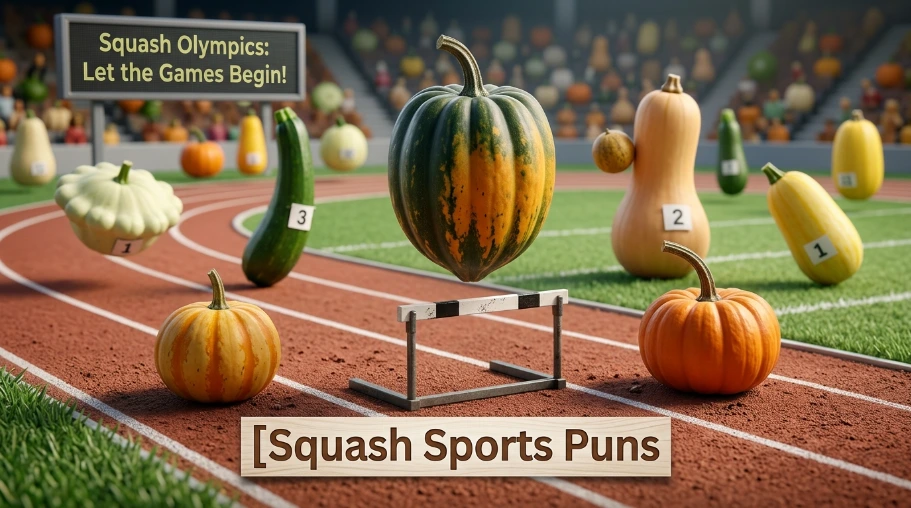 Squash Sports Puns