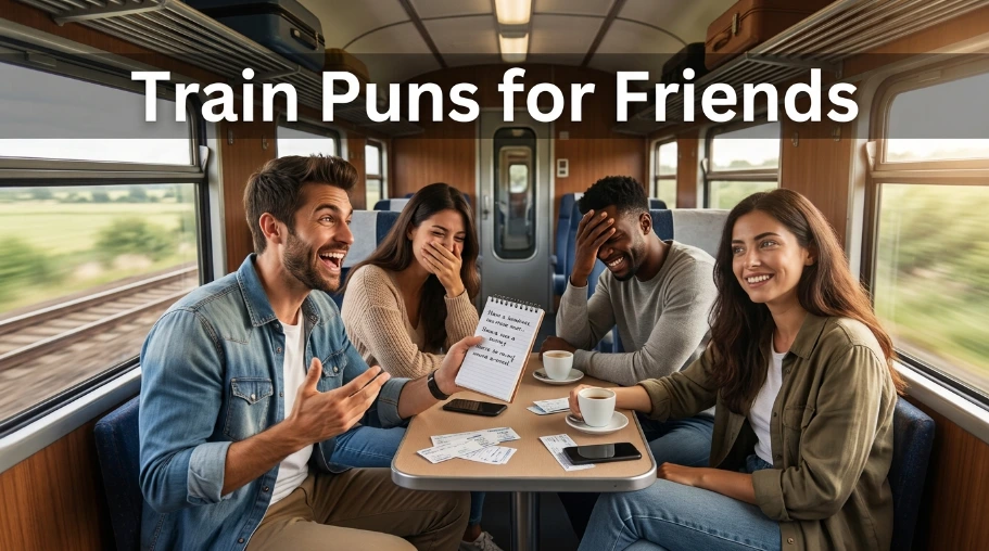 Train Puns for Friends