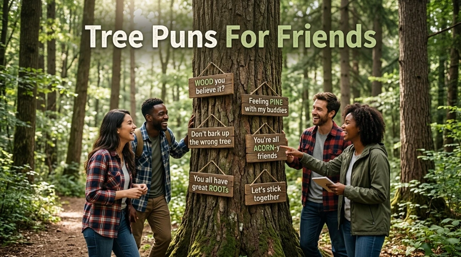 Tree Puns For Friends