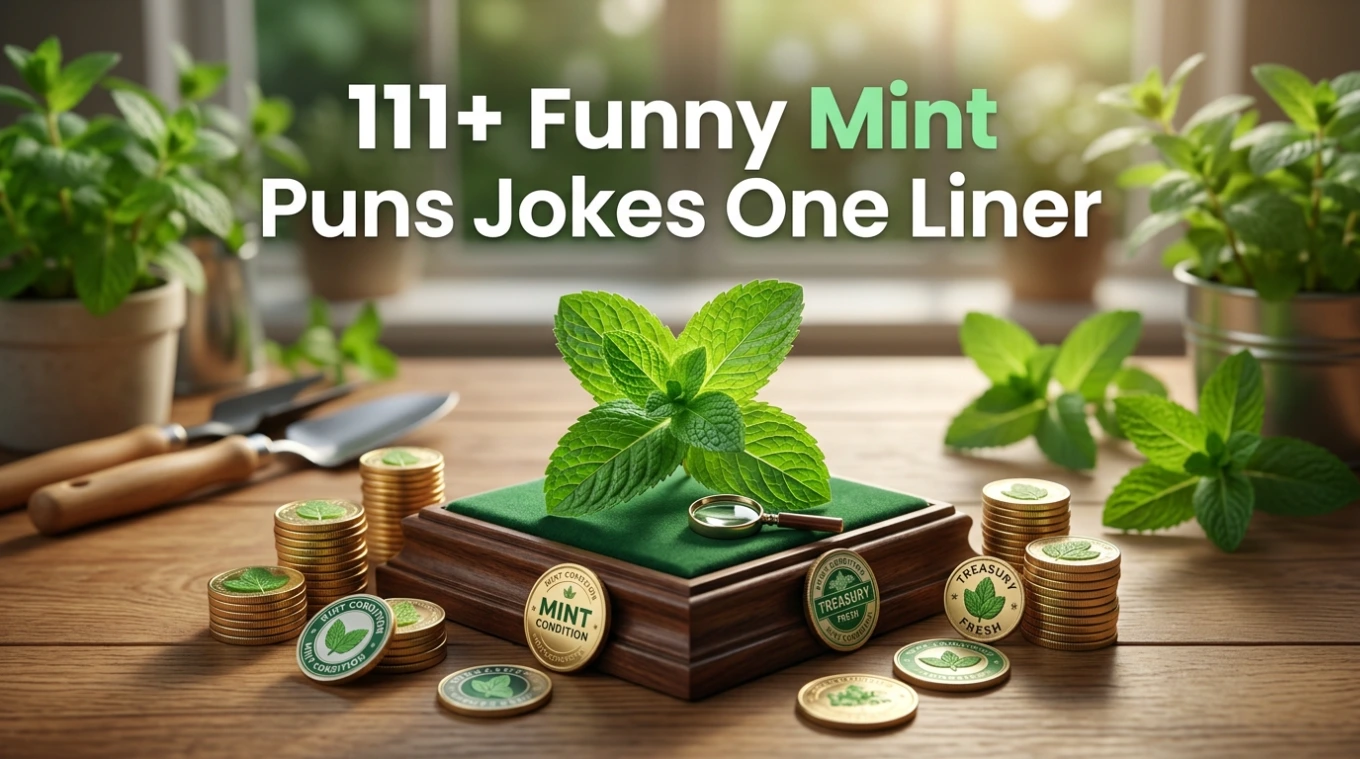 111+ Funny Mint Puns Jokes One Liner