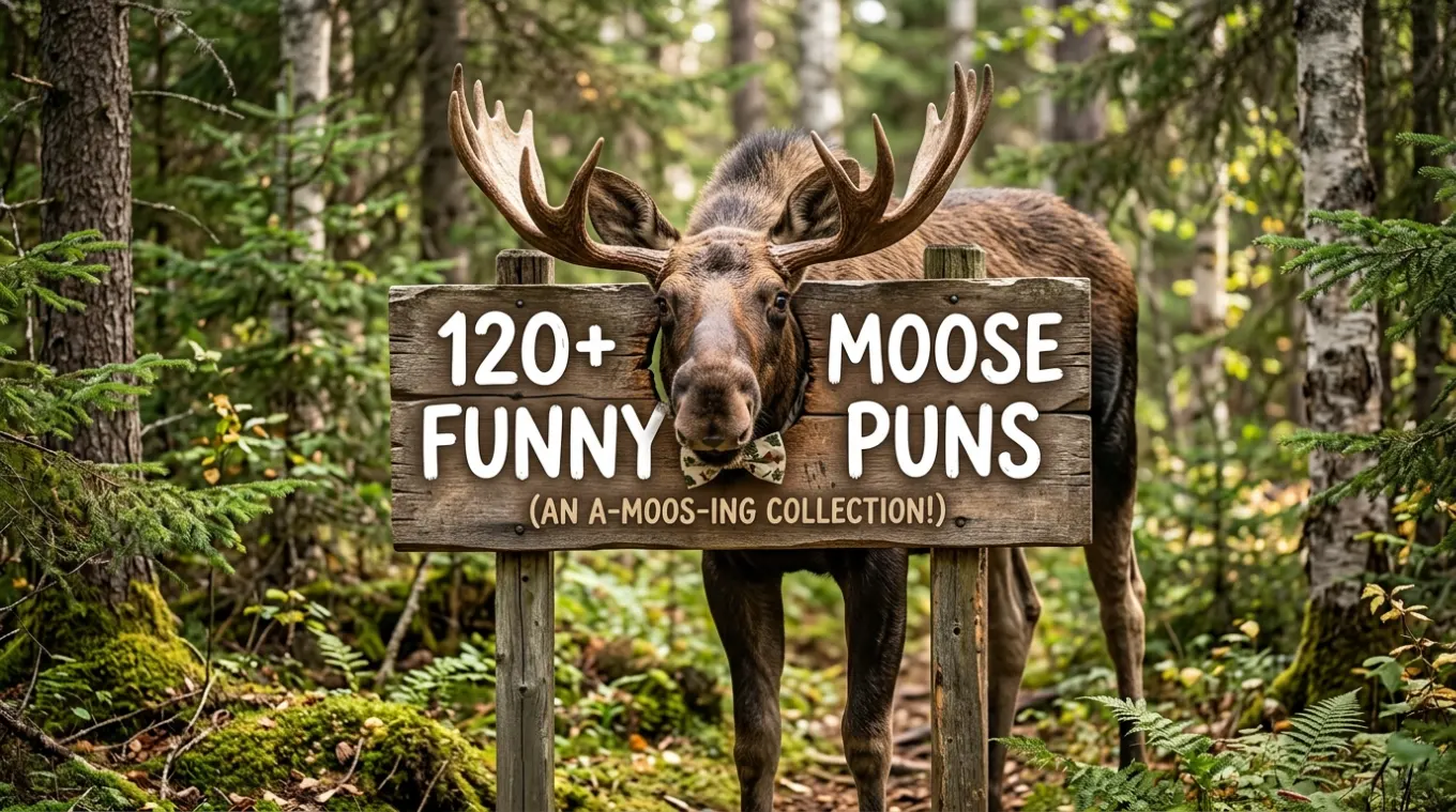 120+ Funny Moose Puns