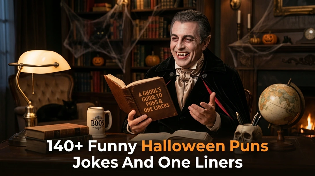 140+ Funny Halloween Puns Jokes And One Liners