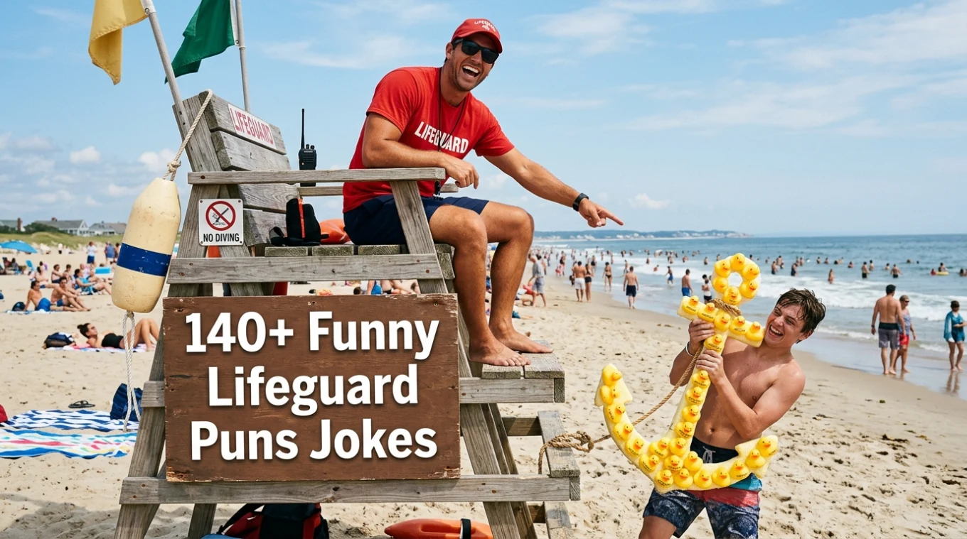 140+ Funny Lifeguard Puns Jokes