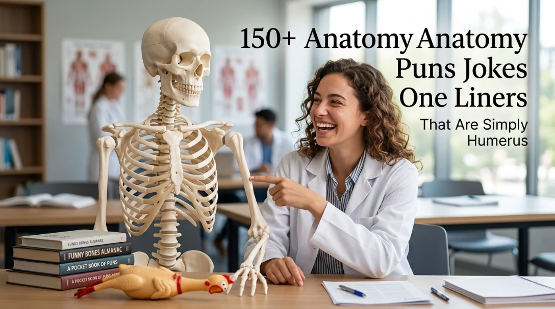 150+ Anatomy Puns Jokes One Liners That Are Simply Humerus