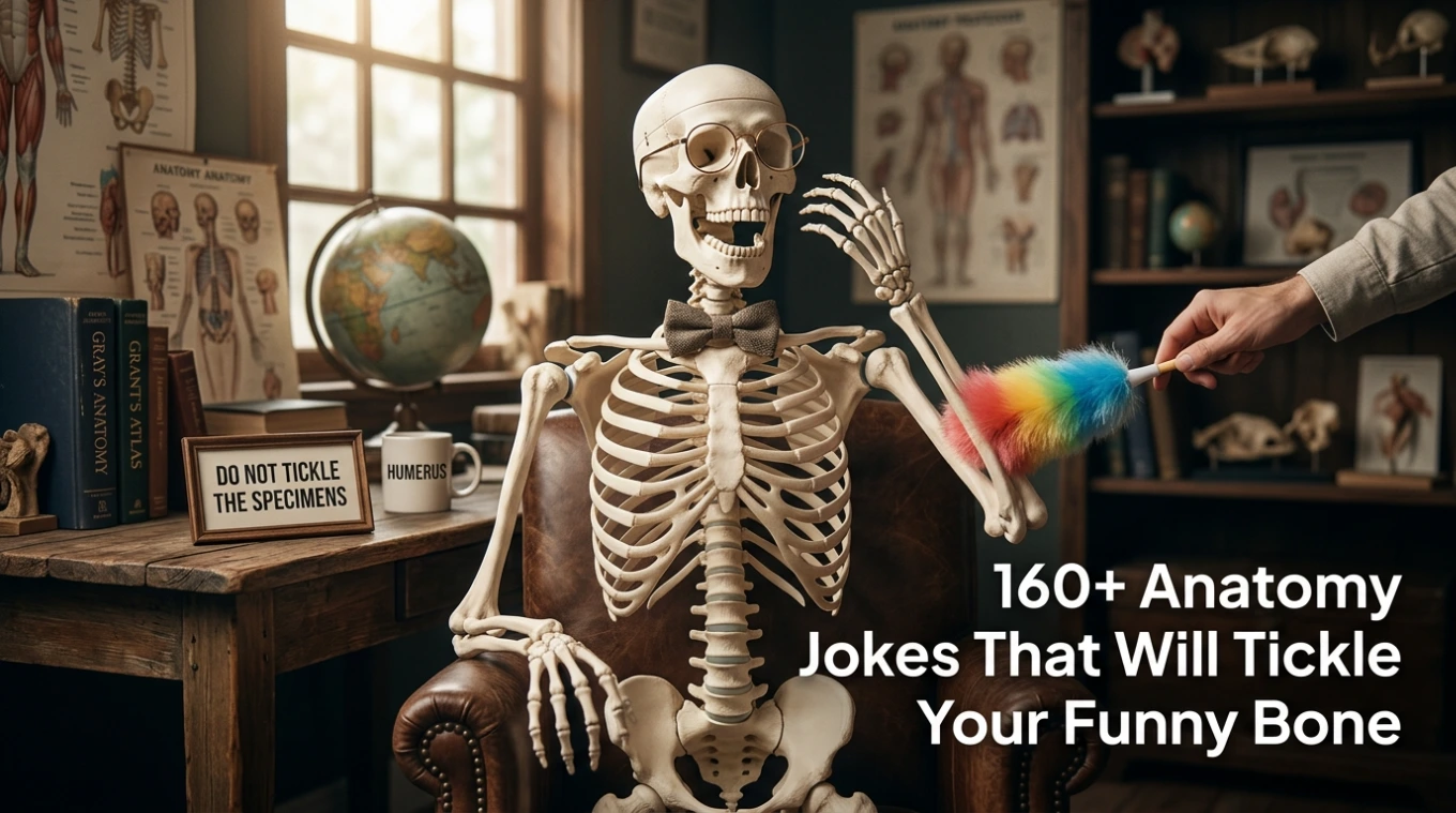 160+ Anatomy Jokes That Will Tickle Your Funny Bone