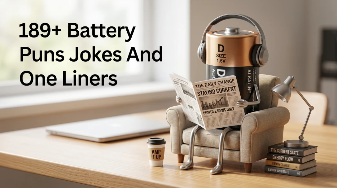 189+ Battery Puns Jokes And One Liners