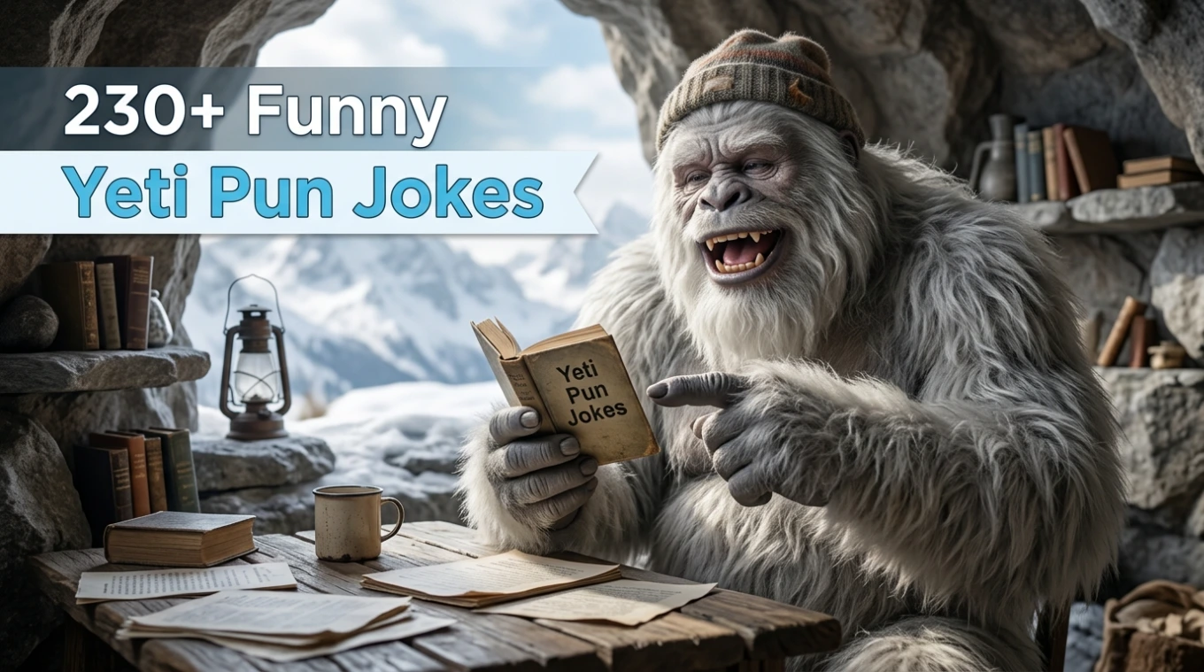 230+ Funny Yeti Pun Jokes