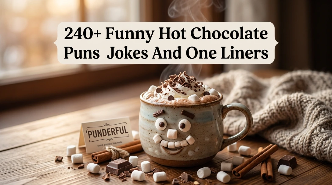 240+ Funny Hot Chocolate Puns Jokes And One Liners
