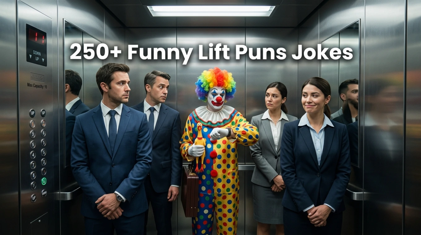 250+ Funny Lift Puns Jokes