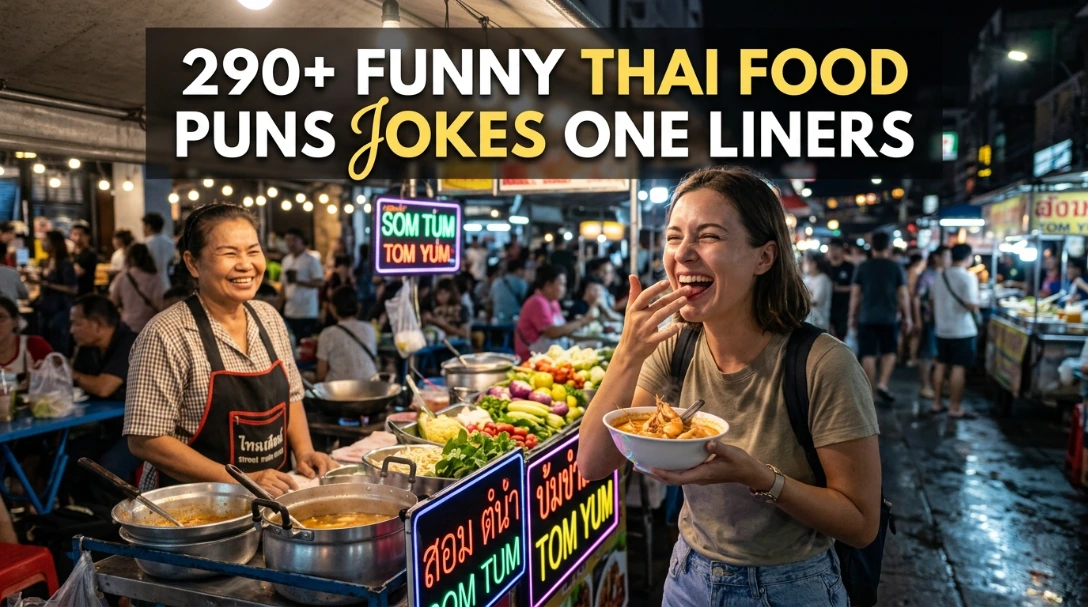 290+ Funny Thai Food Puns Jokes One Liners