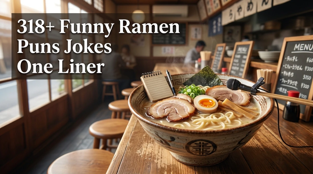 318+ Funny Ramen Puns Jokes One Liner