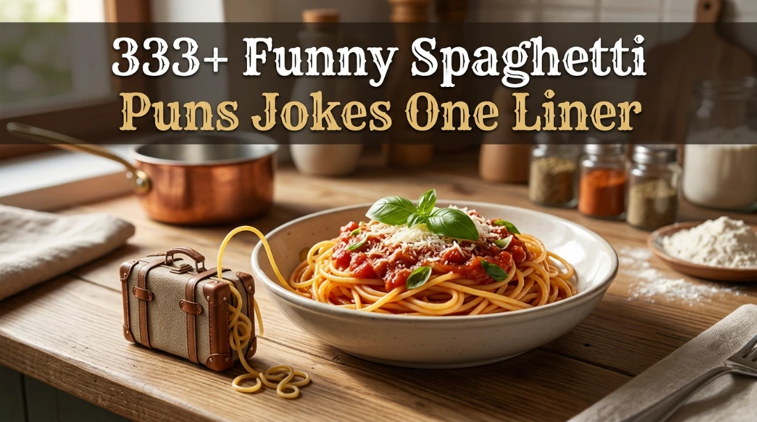 333+ Funny Spaghetti Puns Jokes One Liner